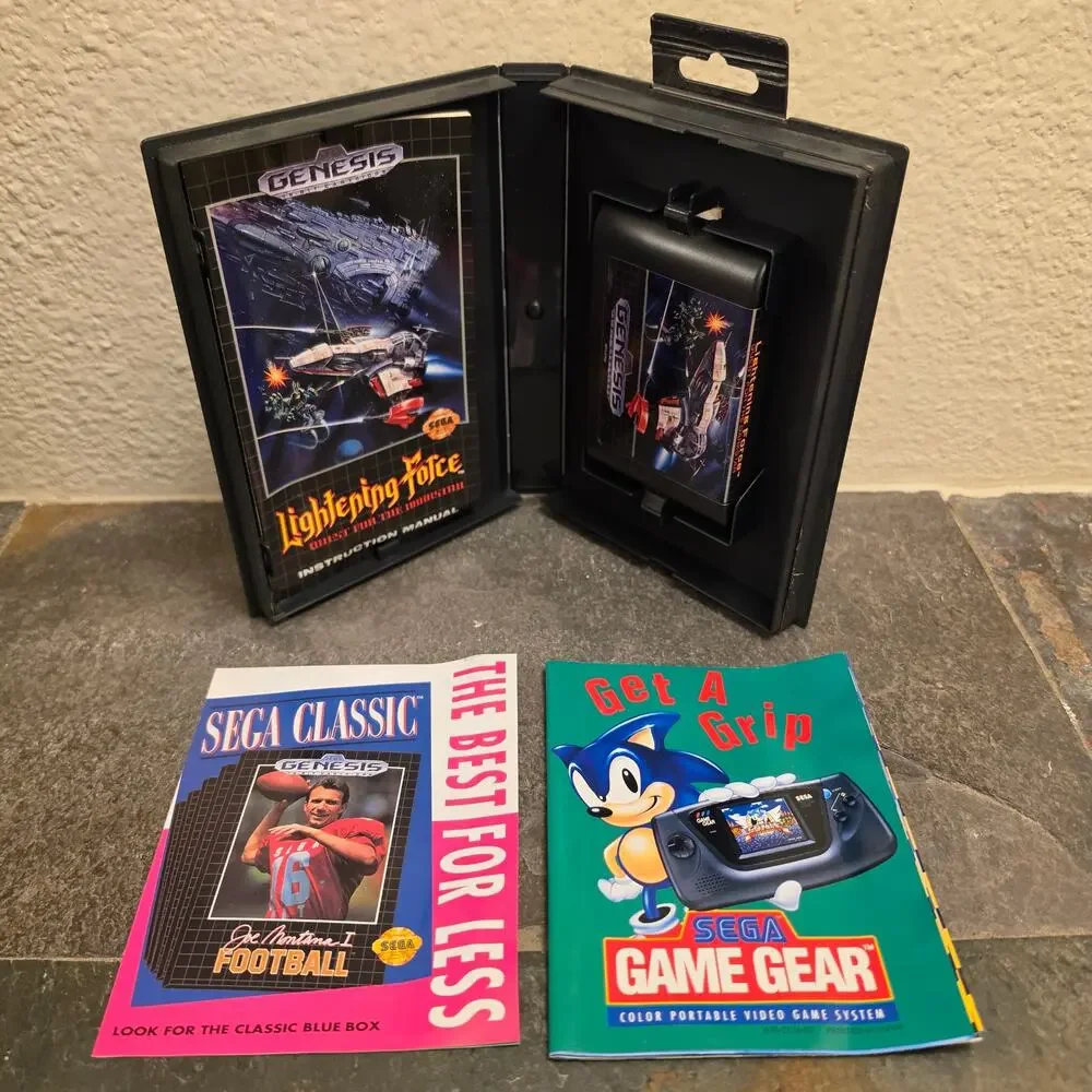 Game - Lightening Force: Quest For The Darkstar (CIB) - Genesis - Sega